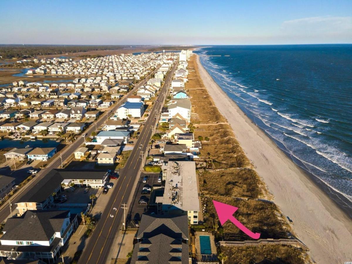 Beautiful Beachfront-Oceanfront First Floor 2Br 2Ba Condo In Cherry Grove, North Myrtle Beach! Renovated With A Fully Equipped Kitchen, 3 Separate Beds, Pool, Private Patio & Steps To The Sand! Екстериор снимка