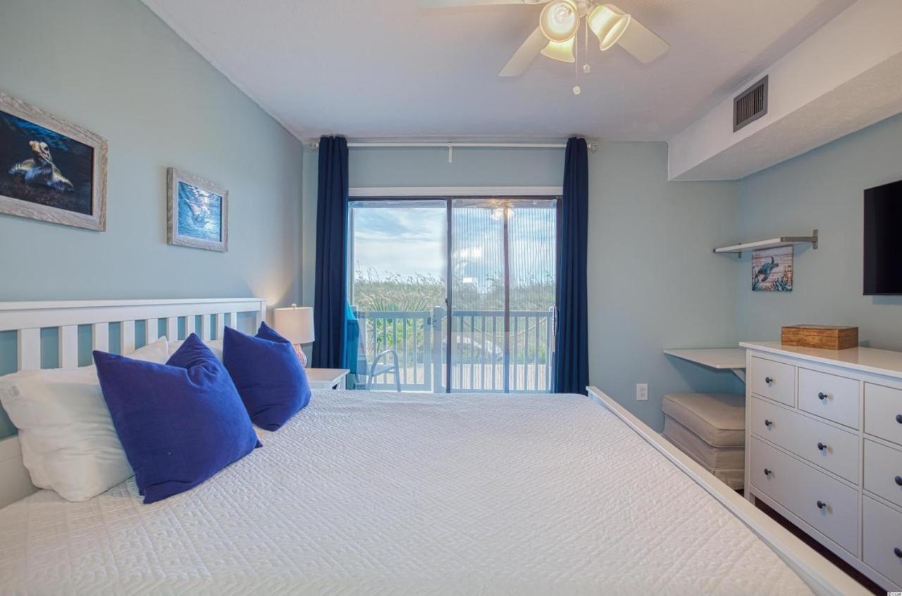 Beautiful Beachfront-Oceanfront First Floor 2Br 2Ba Condo In Cherry Grove, North Myrtle Beach! Renovated With A Fully Equipped Kitchen, 3 Separate Beds, Pool, Private Patio & Steps To The Sand! Екстериор снимка