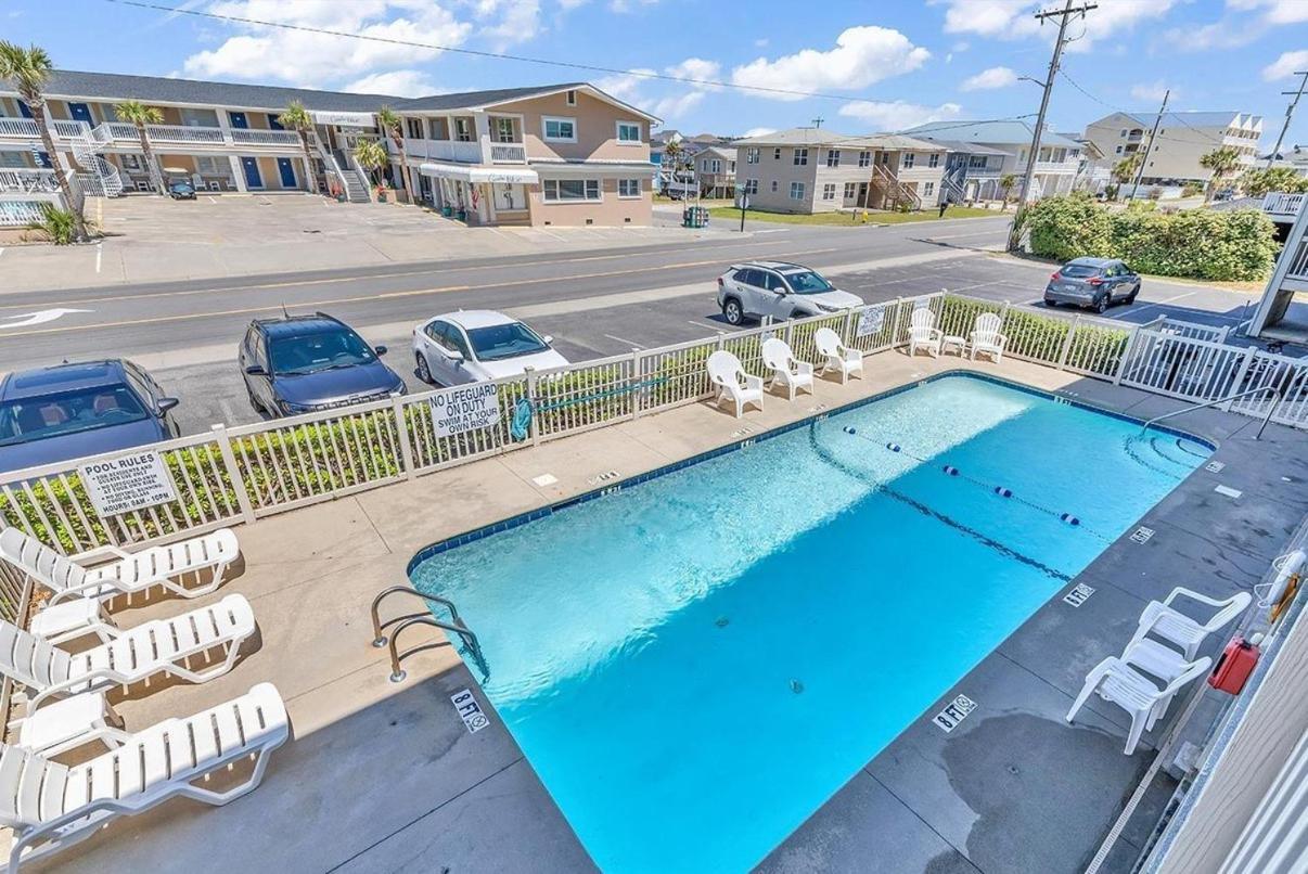 Beautiful Beachfront-Oceanfront First Floor 2Br 2Ba Condo In Cherry Grove, North Myrtle Beach! Renovated With A Fully Equipped Kitchen, 3 Separate Beds, Pool, Private Patio & Steps To The Sand! Екстериор снимка