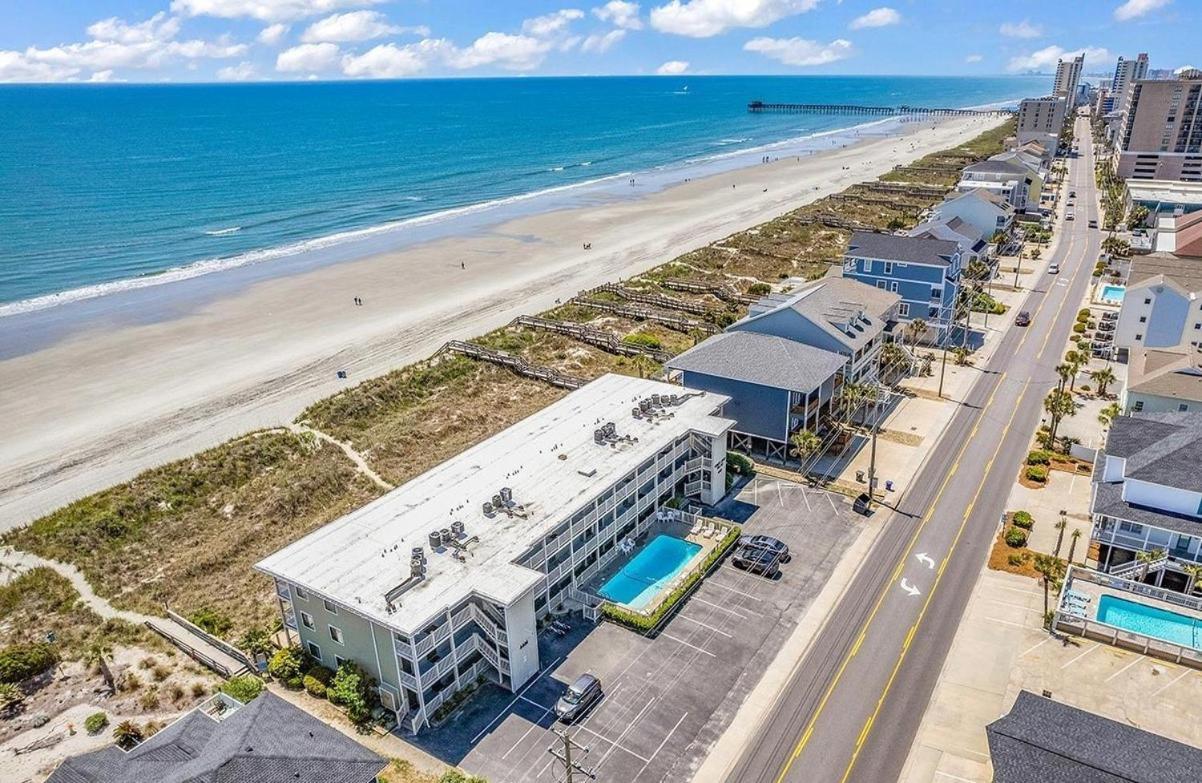 Beautiful Beachfront-Oceanfront First Floor 2Br 2Ba Condo In Cherry Grove, North Myrtle Beach! Renovated With A Fully Equipped Kitchen, 3 Separate Beds, Pool, Private Patio & Steps To The Sand! Екстериор снимка